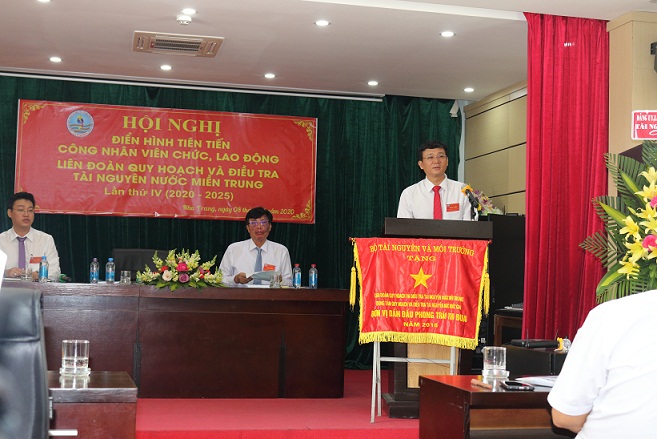 Hội nghị điển hình tiên tiến công nhân, viên chức lao động Liên đoàn Quy hoạch và Điều tra tài nguyên nước miền Trung lần thứ IV (2020 - 2025)