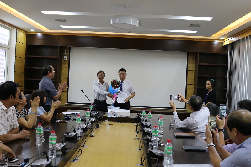 Th.S Nguyễn Quang Huy được bổ nhiệm chức vụ Phó Liên đoàn trưởng Liên đoàn Quy hoạch và Điều tra tài nguyên nước miền Trung