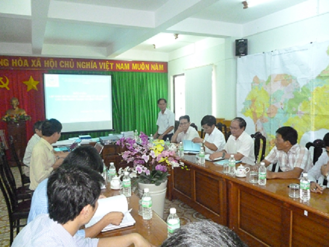 NGHIỆM THU CẤP CƠ SỞ ĐỀ ÁN “LẬP BẢN ĐỒ ĐỊA CHẤT THỦY VĂN TỶ LỆ 1:50.000 CÁC TỈNH NINH THUẬN VÀ BÌNH THUẬN”