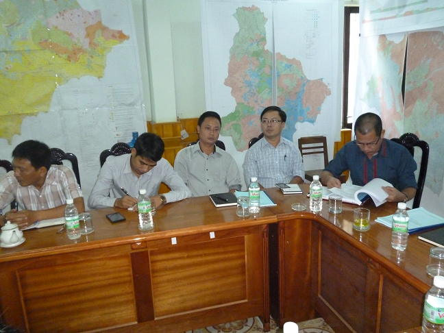 NGHIỆM THU CẤP CƠ SỞ ĐỀ ÁN “LẬP BẢN ĐỒ ĐỊA CHẤT THỦY VĂN TỶ LỆ 1:50.000 CÁC TỈNH NINH THUẬN VÀ BÌNH THUẬN”