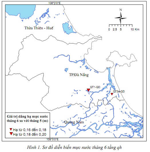 Bản tin thông báo, dự báo và cảnh báo TNN dưới đất vùng Duyên hải Nam Trung Bộ tháng 7/2015