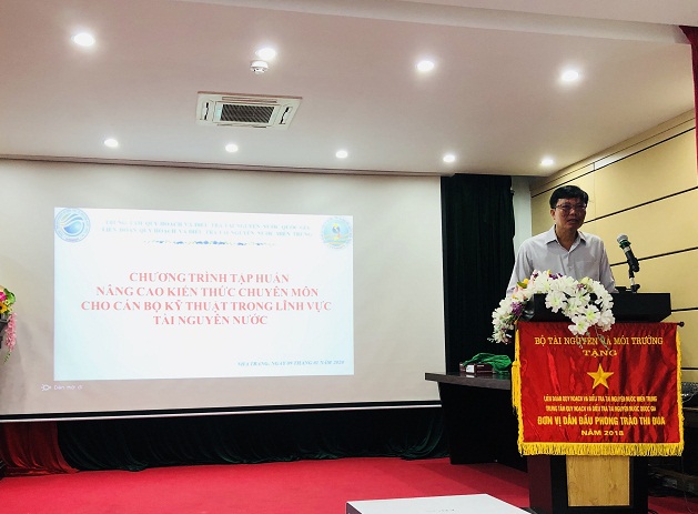 Tập huấn nâng cao kiến thức chuyên môn cho cán bộ kỹ thuật trong lĩnh vực tài nguyên nước