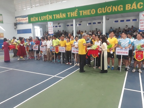 Hội thao được khai mạc vào sáng 16/6/2022 tại Trung tâm Thi đấu thể thao  thành phố Nha Trang số 12 Thi Sách
