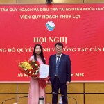 Công bố Quyết định bổ nhiệm chức danh Phó Viện trưởng Viện Quy hoạch Thủy lợi