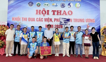 Sôi nổi Hội thao Khối thi đua các viện, phân viện Trung ương năm 2026