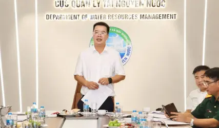 Lưu vực sông Trà Khúc hướng đến tăng dư địa đón lũ, giữ nước mùa cạn
