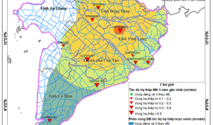 Bản Tin chuyên đề dự báo nguy cơ hạ thấp mực nước dưới đất và xâm nhập mặn lưu vực sông Cửu Long giai đoạn 2025 - 2030