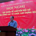 Chuẩn hóa dữ liệu tổ chức đảng, đảng viên, thúc đẩy chuyển đổi số