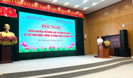 Bắc Ninh đẩy mạnh tuyên truyền, triển khai Luật Tài nguyên nước năm 2023