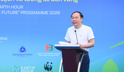 Thứ trưởng Lê Công Thành: Chung tay gìn giữ từng giọt nước, kiến tạo tương lai xanh bền vững