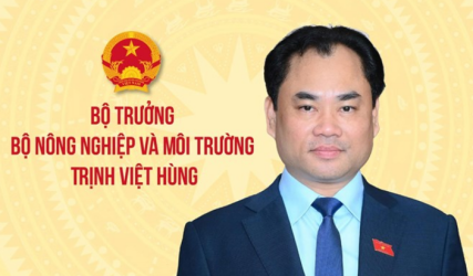 Tân Bộ trưởng Bộ Tài nguyên và Môi trường Trịnh Việt Hùng
