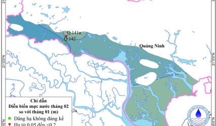 Bản Tin Cảnh Báo, Dự Báo Nguồn Nước Dưới Đất Tỉnh Quảng Ninh Tháng 03 Năm 2026