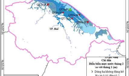Bản Tin Cảnh Báo, Dự Báo Nguồn Nước Dưới Đất Tỉnh Thừa Thiên Huế Tháng 03 Năm 2026