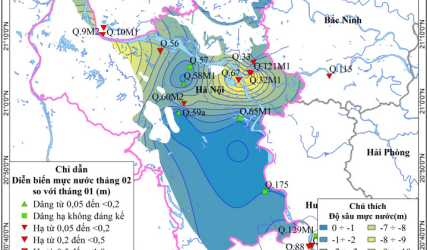 Bản Tin Cảnh Báo, Dự Báo Nguồn Nước Dưới Đất Tỉnh Quảng Trị Tháng 02 Năm 2026