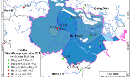 Bản Tin Cảnh Báo, Dự Báo Nguồn Nước Dưới Đất Thành Phố Hải Phòng Năm 2026