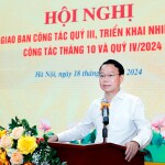 Bộ TN&MT tổ chức Hội nghị triển khai nhiệm vụ công tác Quý IV/2024