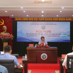 Tổng Giám đốc Trung tâm Quy hoạch và Điều tra tài nguyên nước quốc gia làm việc với Liên đoàn Quy hoạch và Điều tra tài nguyên nước miền Trung