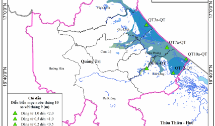 Bản tin Thông Báo, Dự Báo và cảnh báo tài nguyên nước dưới đất tỉnh Quảng Trị tháng 11 năm 2023