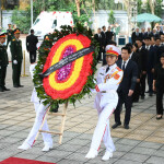Đoàn Bộ Tài nguyên và Môi trường viếng Tổng Bí thư Nguyễn Phú Trọng