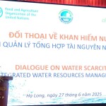 Đối thoại về khan hiếm nước: Hướng tới quản lý tổng hợp tài nguyên nước tại Việt Nam