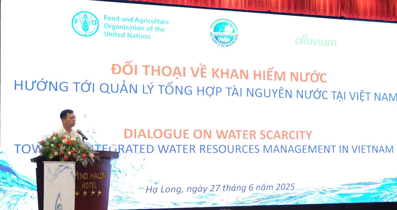 Đối thoại về khan hiếm nước: Hướng tới quản lý tổng hợp tài nguyên nước tại Việt Nam