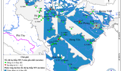 Bản Tin Chuyên Đề Dự Báo Nguy Cơ Hạ Thấp Mực Nước Dưới Đất Và Xâm Nhập Mặn Đồng Bằng Lưu Vực Sông Hồng – Thái Bình Giai Đoạn 2025 – 2030.