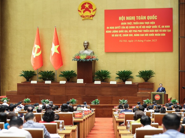Hội nghị toàn quốc quán triệt và triển khai thực hiện 4 Nghị quyết quan trọng của Bộ Chính trị